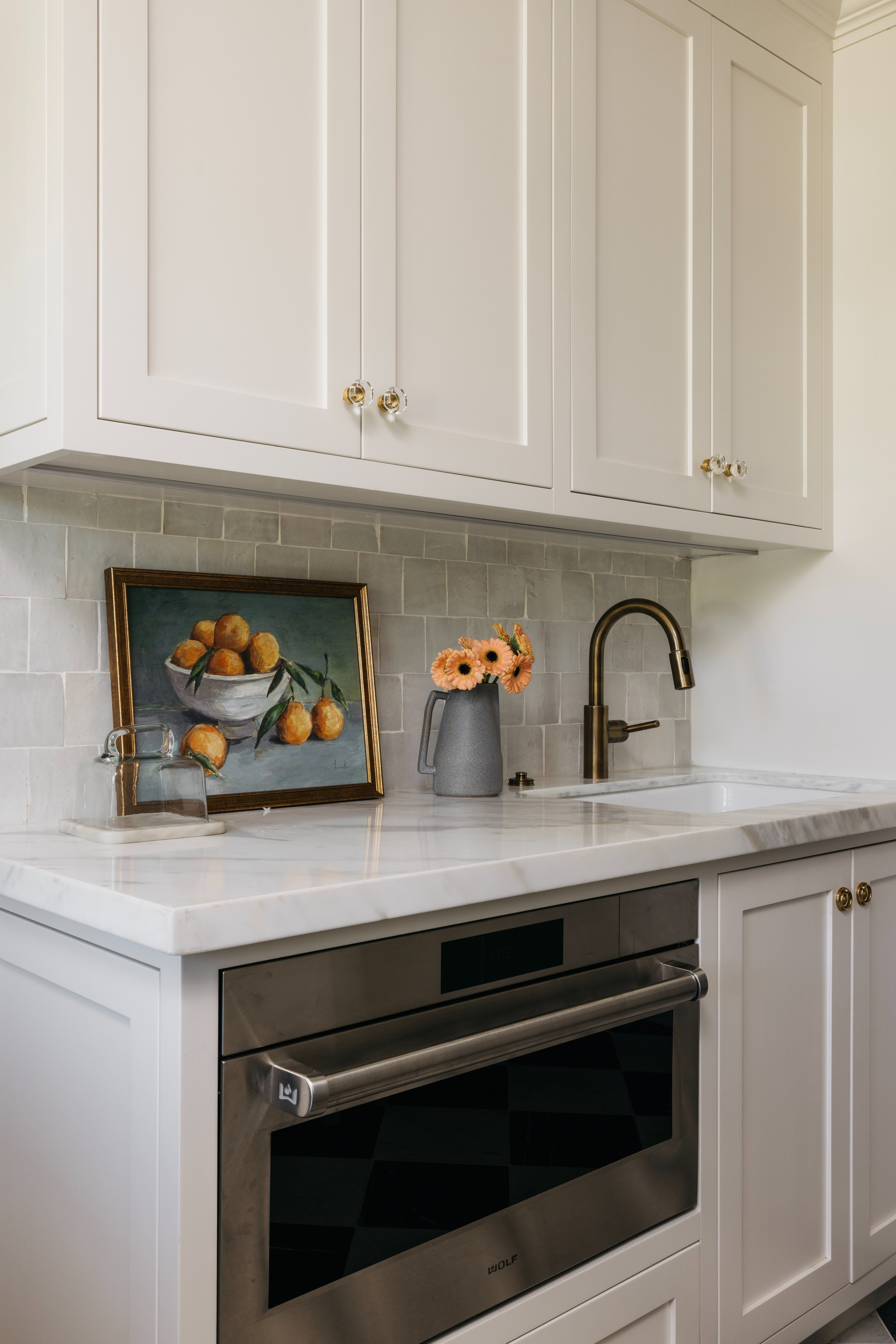 Butler pantry counter detail