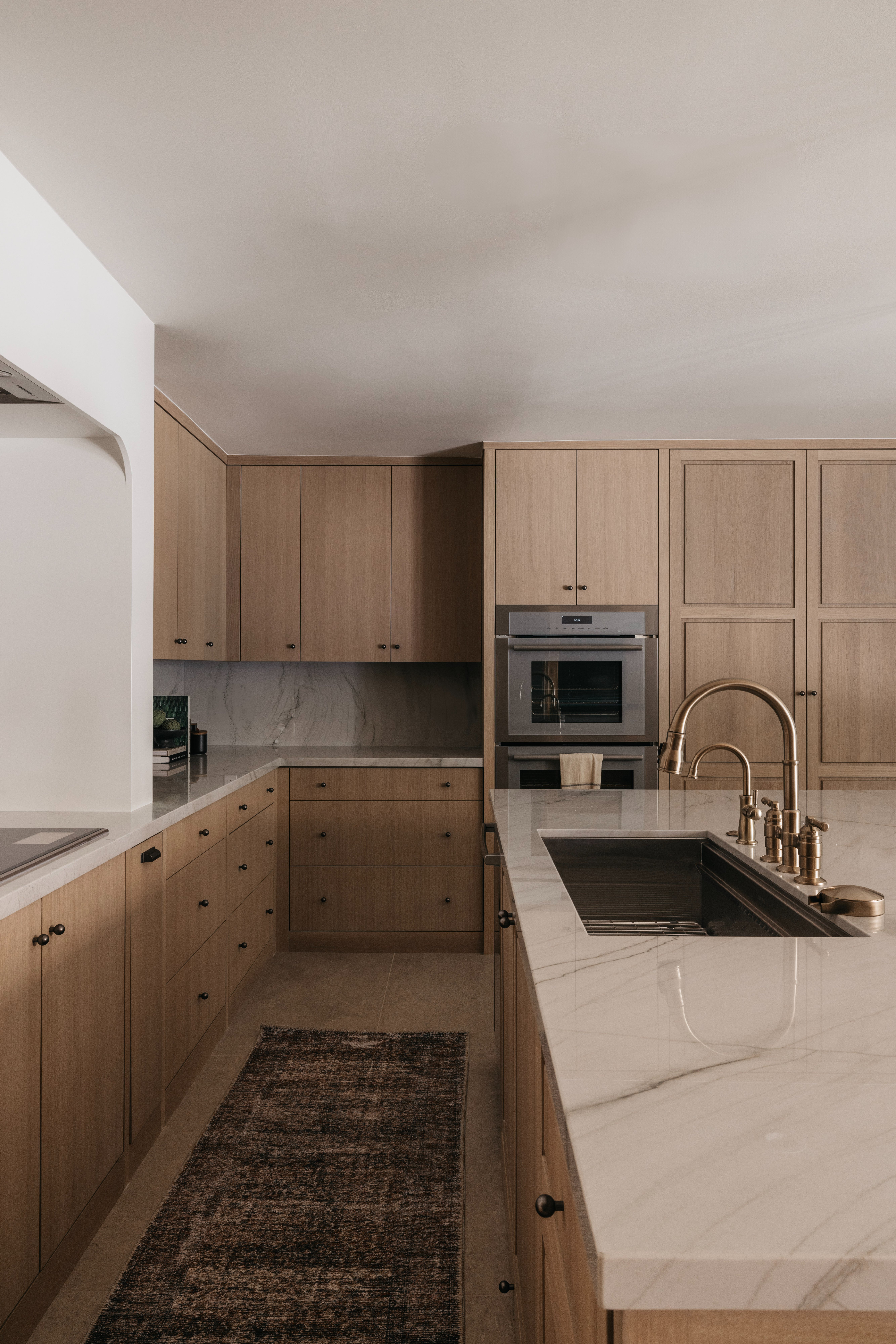 Perimeter cabinetry and sink, Golden Ranch
