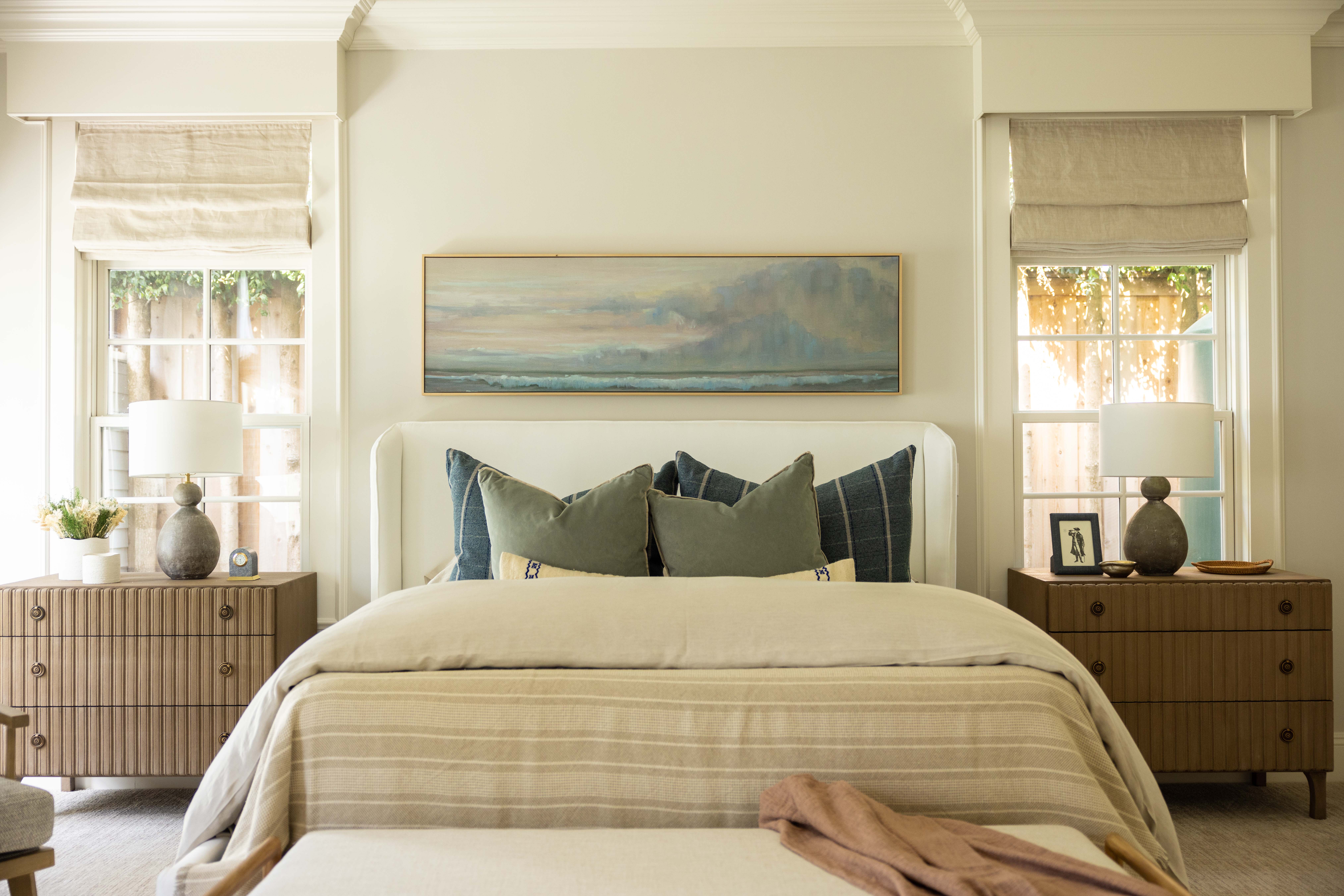 Master bedroom wide view, Seaside Retreat